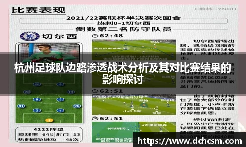 杭州足球队边路渗透战术分析及其对比赛结果的影响探讨